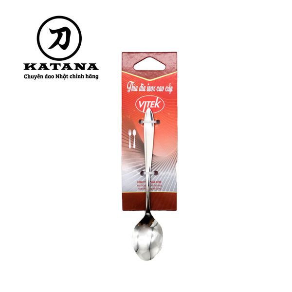 Thìa trà inox cao cấp VITEK Rosa - thìa inox 304 cỡ nhỏ