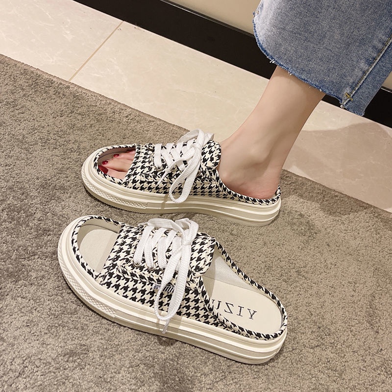 Dép Sandal Đế Dày Thời Trang Xuân Hè 2022 Dành Cho Nữ