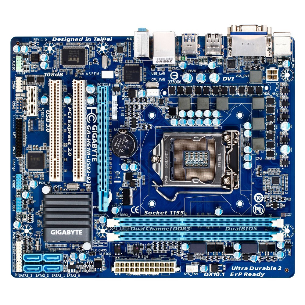 Mainboard H61 2nd các hãng