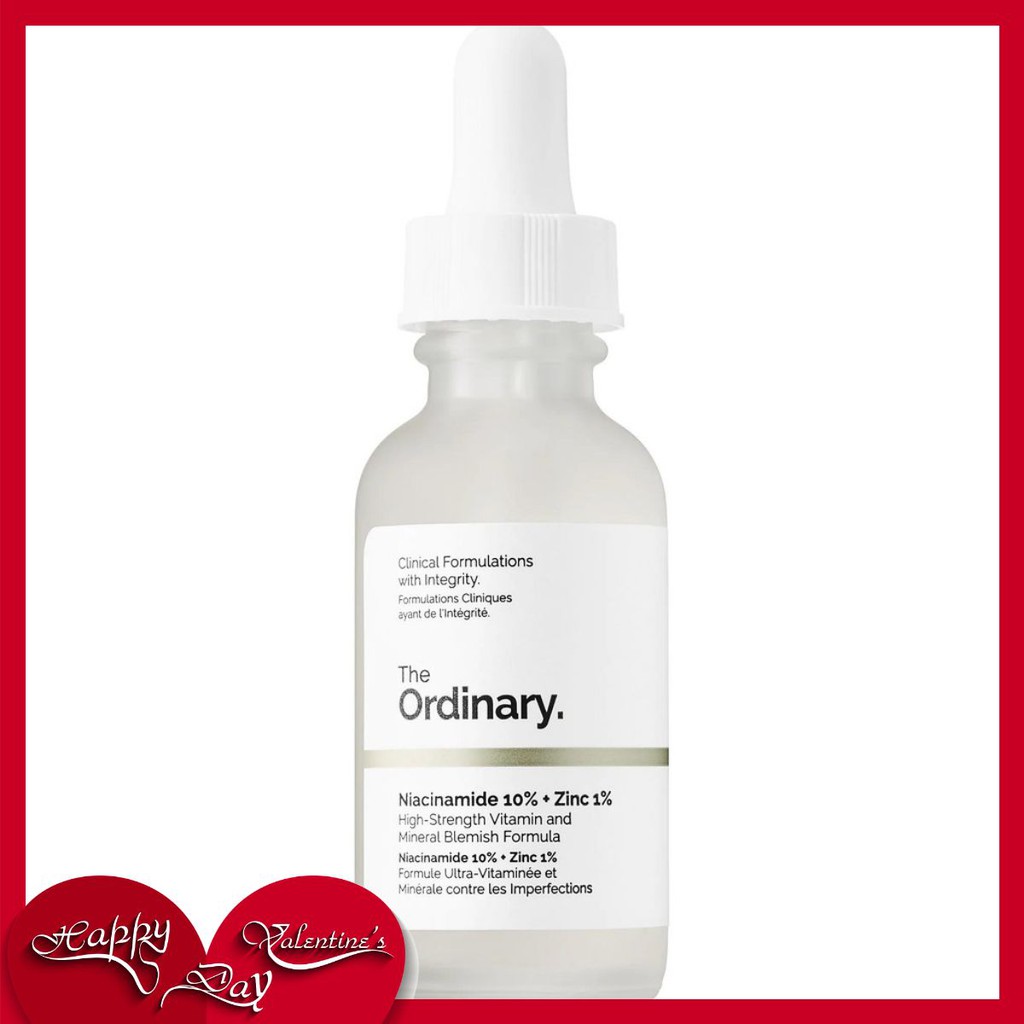 Tinh chất Niacinamide 10% + Zinc 1% - The Ordinary nhập khẩu