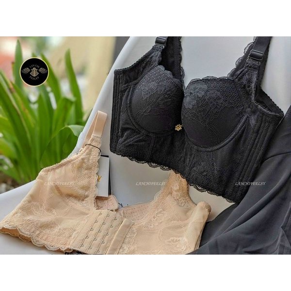 Áo Lót Bản To Định Hình Thu Gọn Mỡ Nách, Không Gọng Mút 2cm
