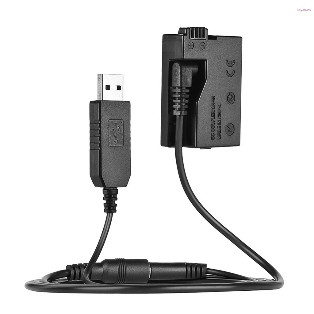 Dây Cáp Sạc Pin Andoer Dr-e8 Với Nguồn Dc Usb Cho Máy Ảnh Canon Eos 550d 600d 650d 700d Dslr