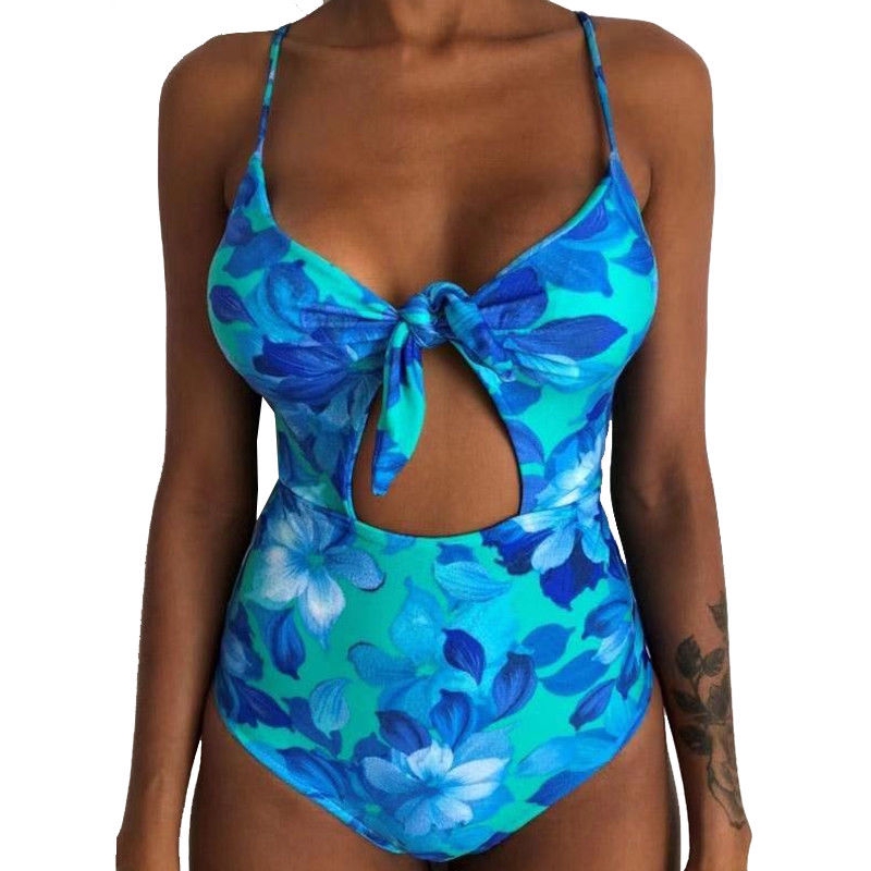 Đồ bơi lưng cao hoạ tiết hoa cho phái nữ | BigBuy360 - bigbuy360.vn