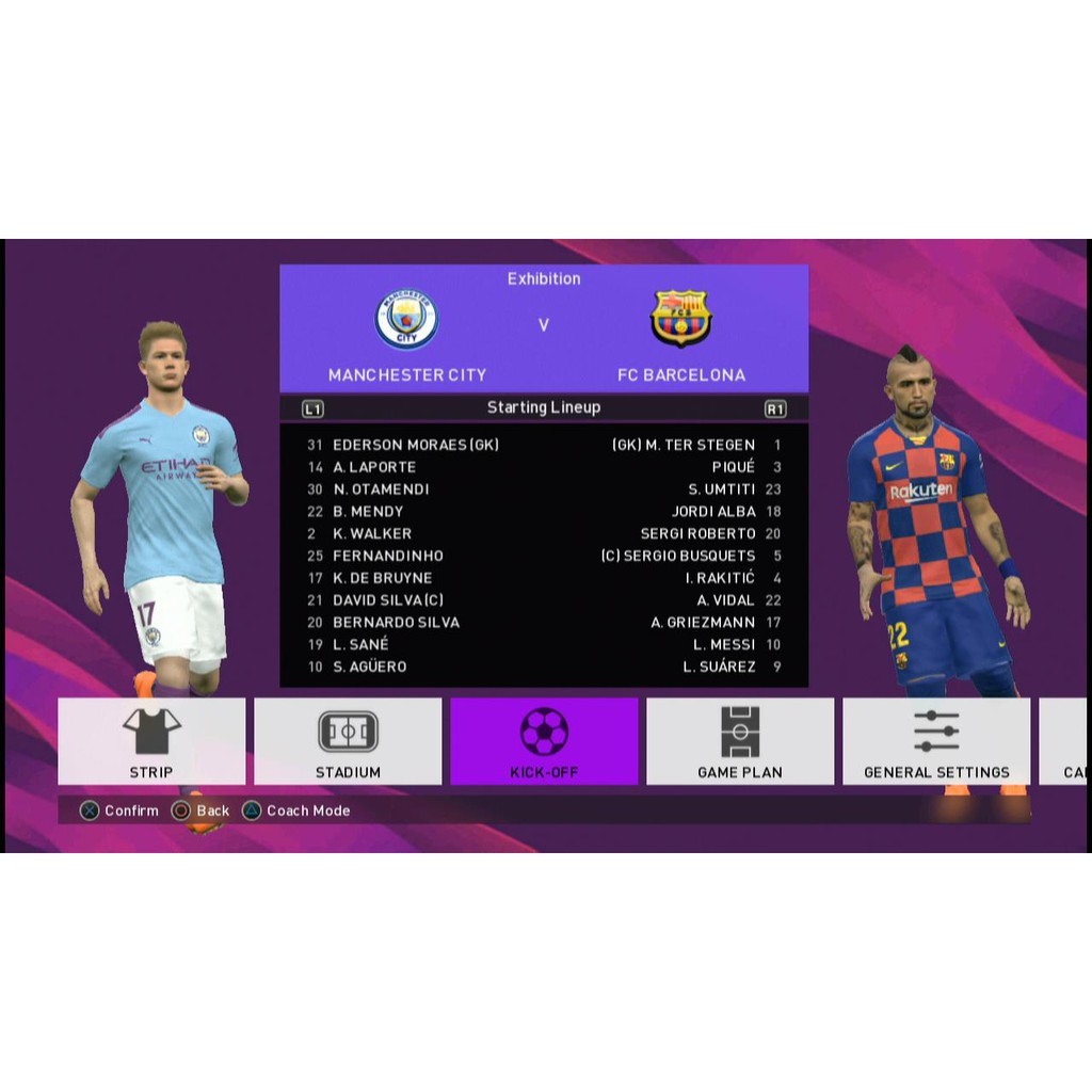 Miếng Dán Patch Ps3 Pes 2018 2020