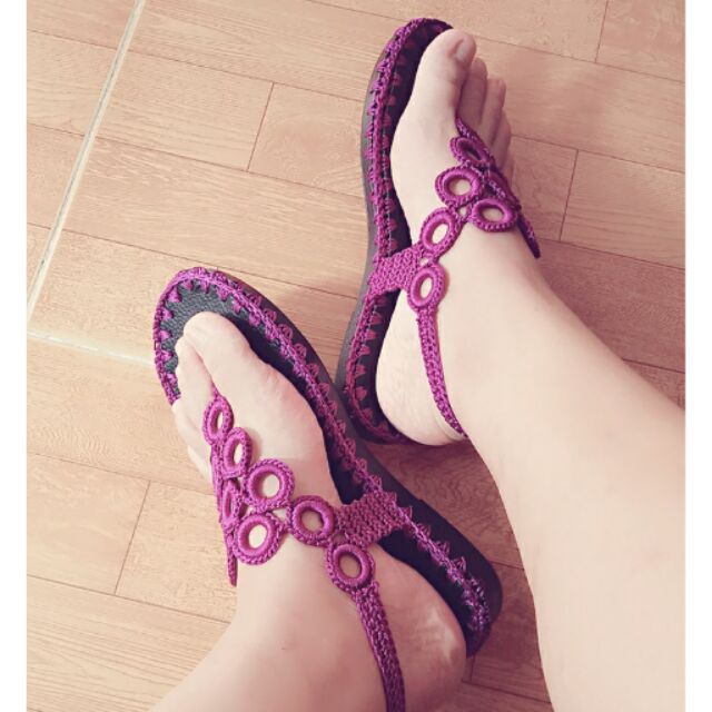 Dép xỏ ngón handmade