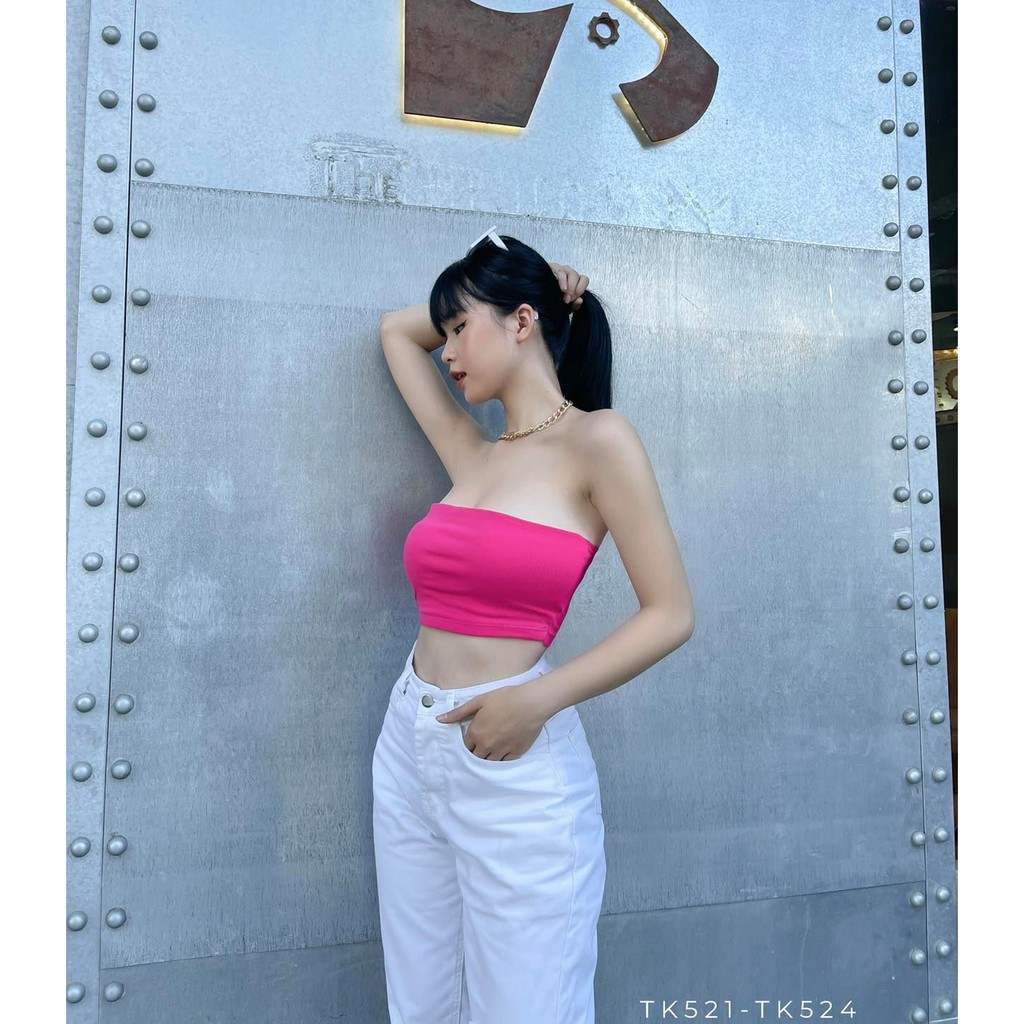 [ SIÊU SALE - HÀNG VNXK ] Áo Ống Croptop Cá Tính Nhiều Màu Hot Trend