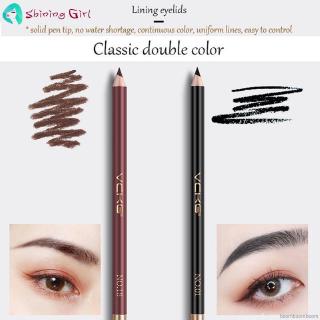 Bút chì kẻ lông mày kèm dụng cụ gọt bút chì không nhòe lâu trôi kháng nước dễ trang điểm