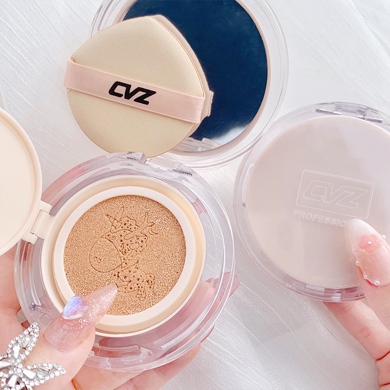 CVZ Cushion Cream, Kiềm Dầu Lâu Trôi, Không Trang Điểm, Dưỡng Ẩm Che Khuyết Điểm, Kem BB Dưỡng Ẩm, Phấn Nền Dạng Lỏng Cho Nữ | BigBuy360 - bigbuy360.vn