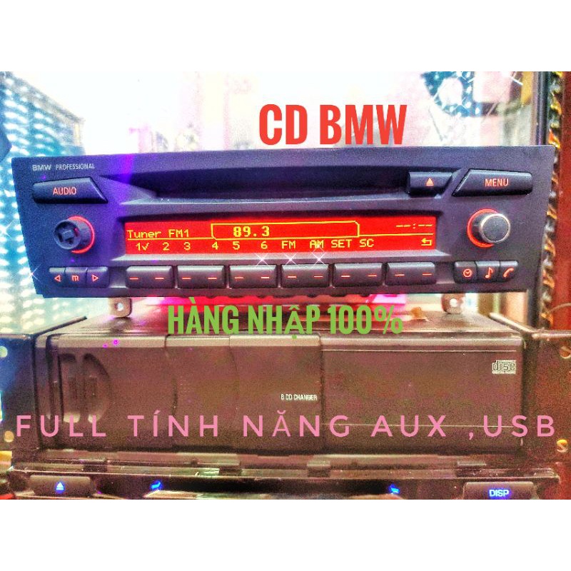 ĐẦU Alpine BMW 128i 135i  Professional CD/Radio/Hi-Fi /AUX/USB.