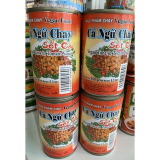 Cá ngừ chay sốt cà
