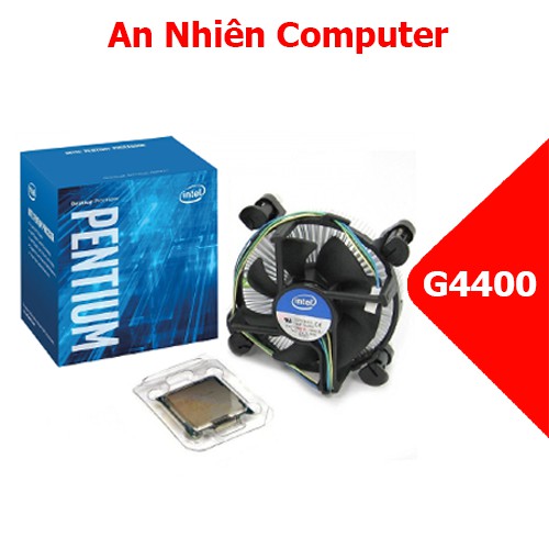 [Freeship] CPU Intel G4400 (3.30Ghz/ 3MB) - [Tray kèm quạt] BH 36 tháng