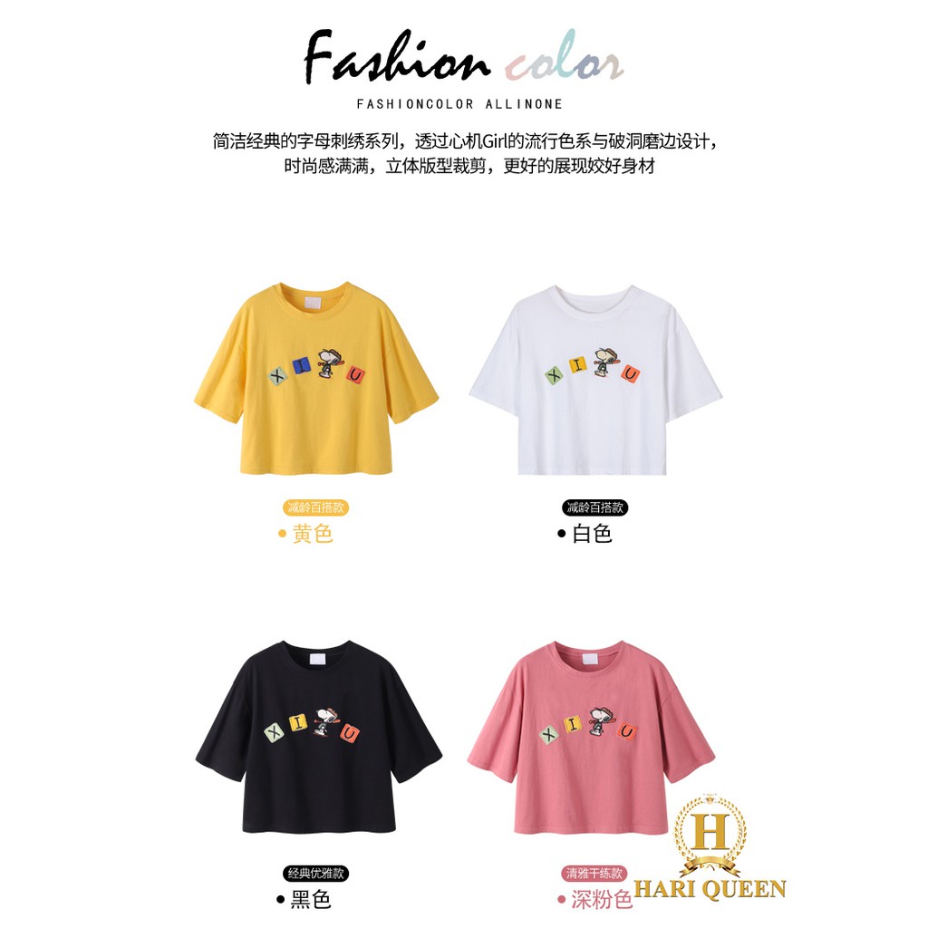 Áo croptop cún Xiu HARI0420