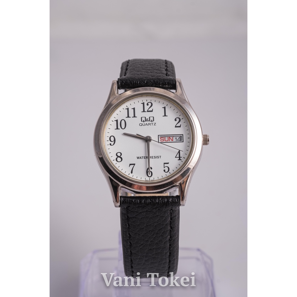 Đồng hô-nam-Q&Q-dây da