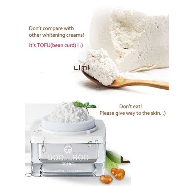 Kem Dưỡng Trắng Da Căng Bóng Đa Năng Doo To The Boo Cream