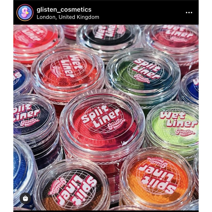 Gel Kẻ Mắt Màu Glisten Cosmetics - Split Liner