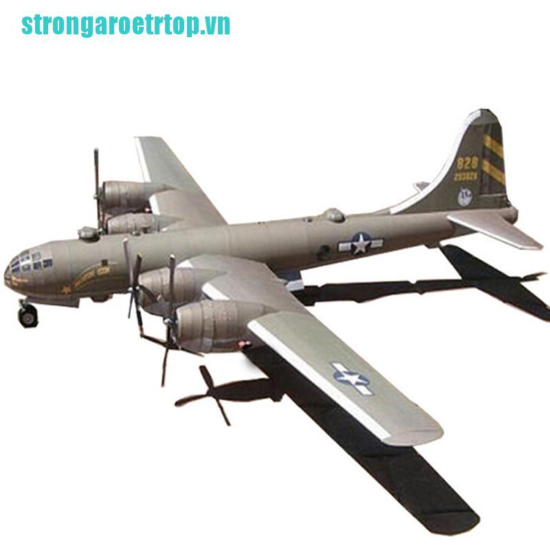 Mô Hình Máy Bay Chiến Đấu B-29 3d Tỉ Lệ 1: 47