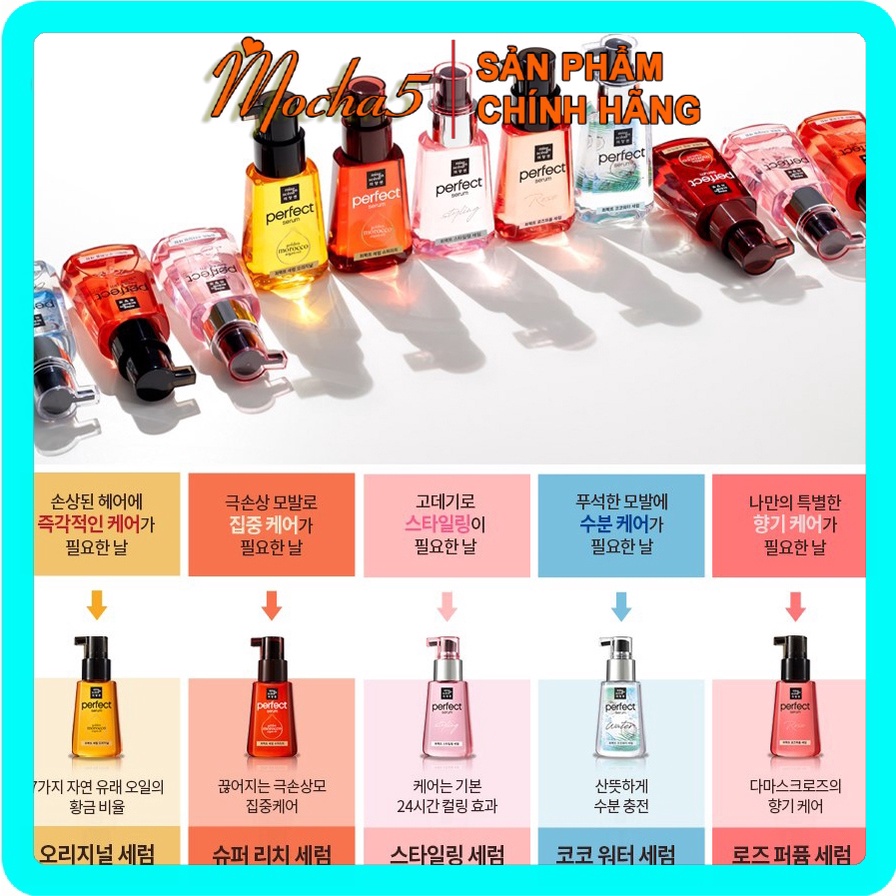 Tinh dầu dưỡng tóc MISSEN Hàn Quốc 80ml BEST SELLER Serum Mise En Scene Siêu Hot phục hồi tóc hiệu quả