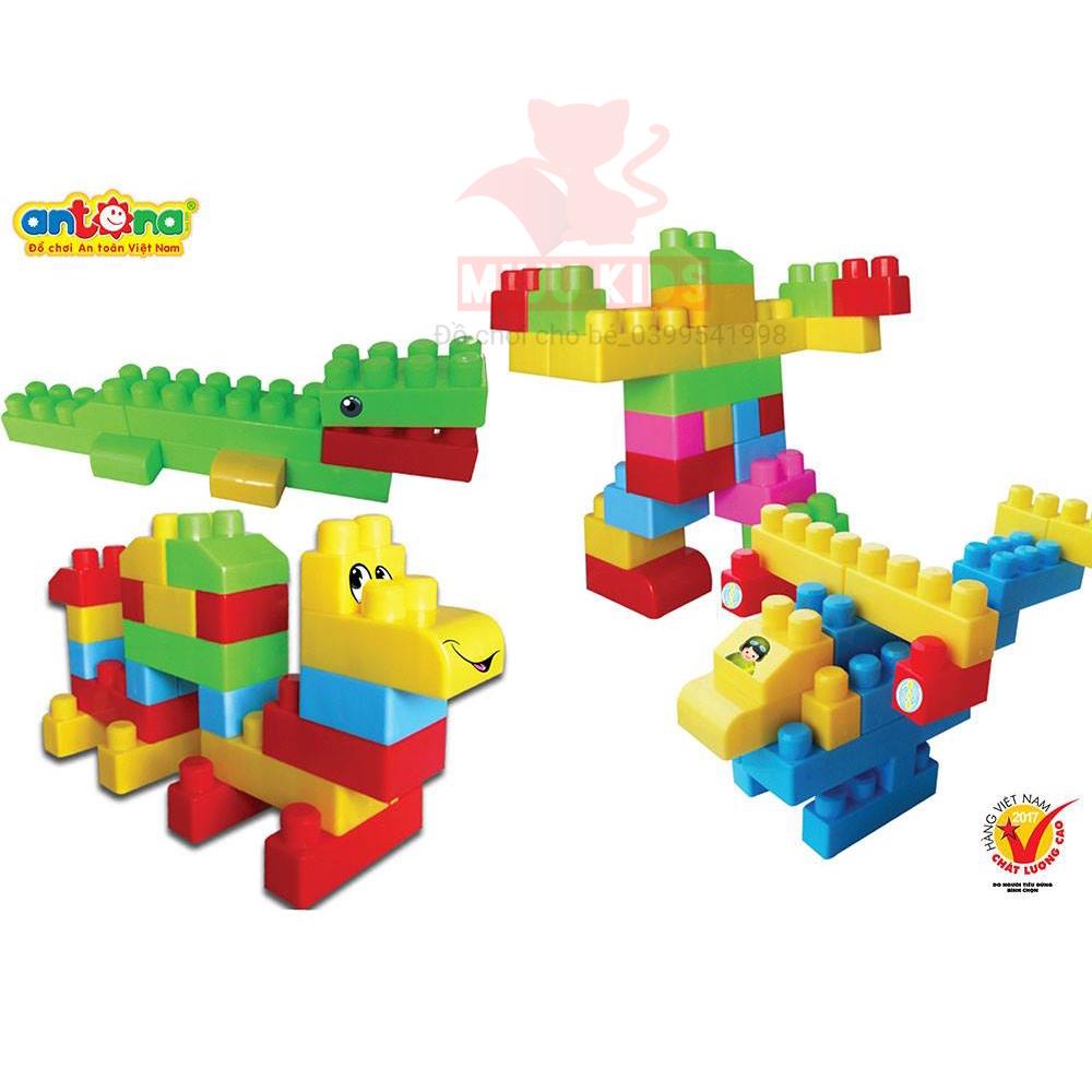 Đồ Chơi Siêu Xe SATO Đựng 48 Chi Tiết Xếp Hình Size Đại Hàng Việt Nam