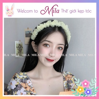 Băng Đô Cài Tóc Vải Voan MILA Phong Cách Retro