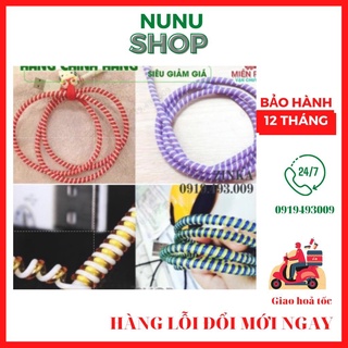 Dây quấn cáp Sạc - Tai nghe 2 màu quấn bảo vệ tai nghe,cáp sạc điện thoại