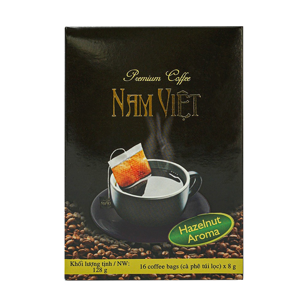 Cà Phê Túi Lọc - Nam Việt Hazelnut Aroma - 16 gói x 8g - Phương Vy Coffee