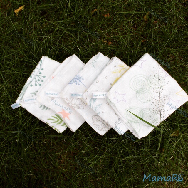 Khăn sữa Mamaru cho bé