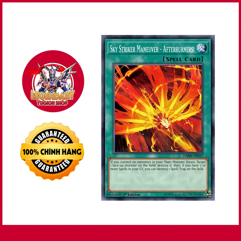 [EN][Thẻ Bài Yugioh Chính Hãng] Sky Striker Maneuver - Afterburners!