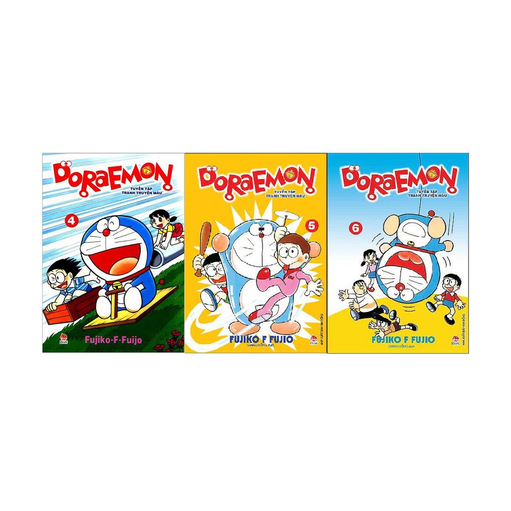 Sách - Combo Doraemon màu - trọn bộ 6 quyển