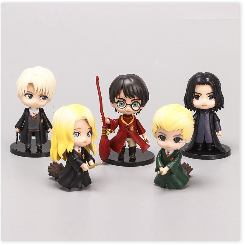 ✨Harry Potter Series🎁LUNA Set 5 Mô Hình Nhân Vật Hoạt Hình Dễ Thương