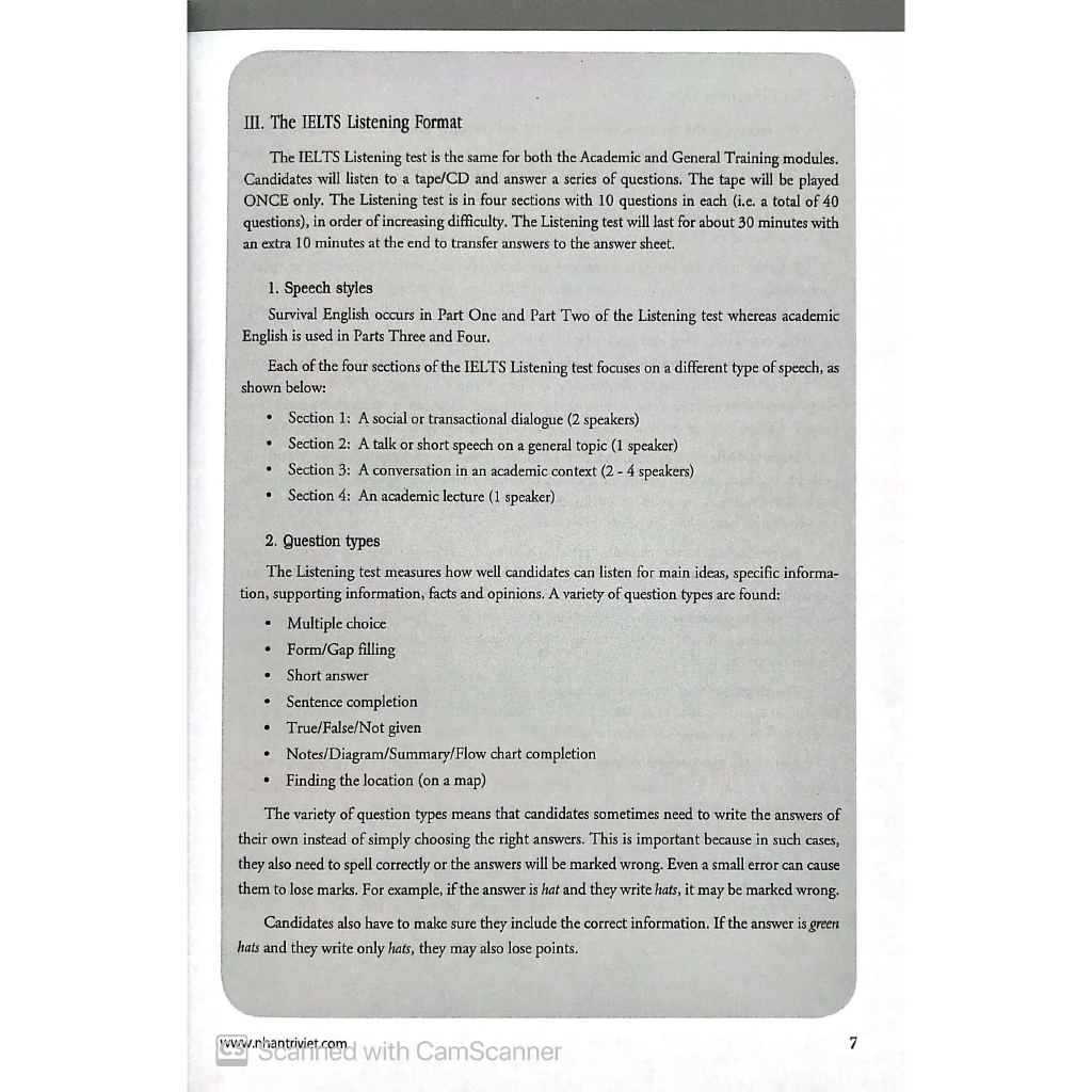 Sách - Basic Ielts Listening (Tái Bản 2018)