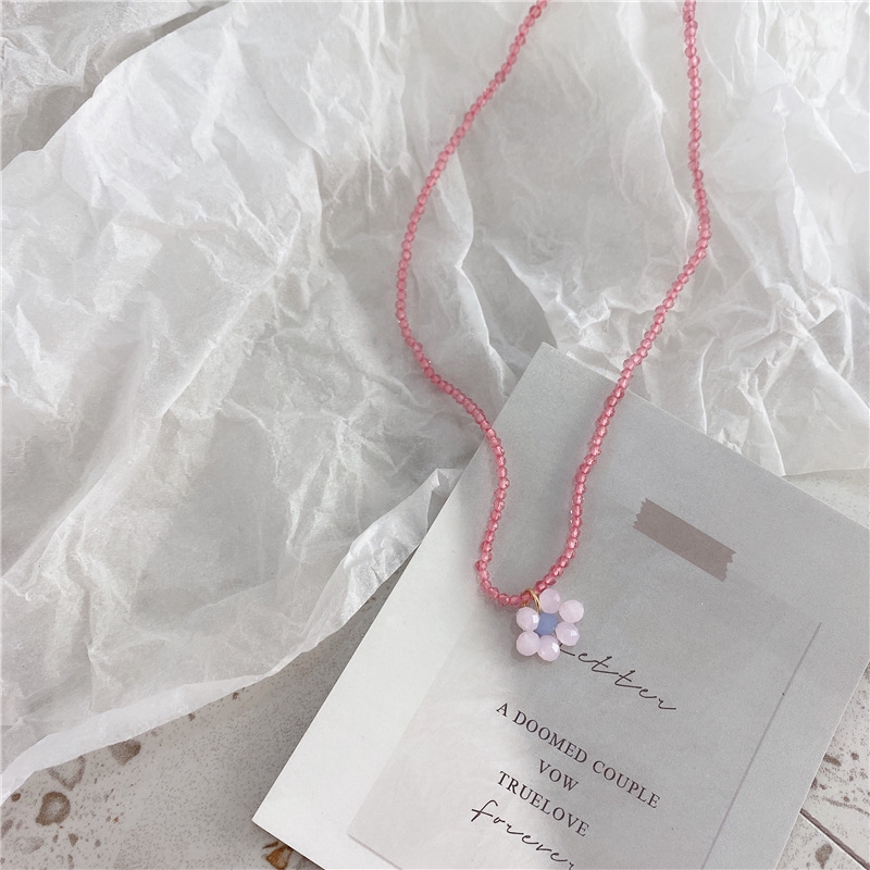Vòng Cổ Choker Mặt Hoa Đính Hạt Phong Cách Retro Thời Trang Cho Nữ