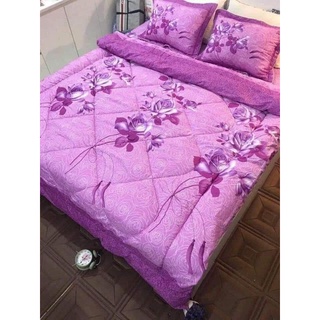 Bộ chăn phao ga gối polycotton 5 món