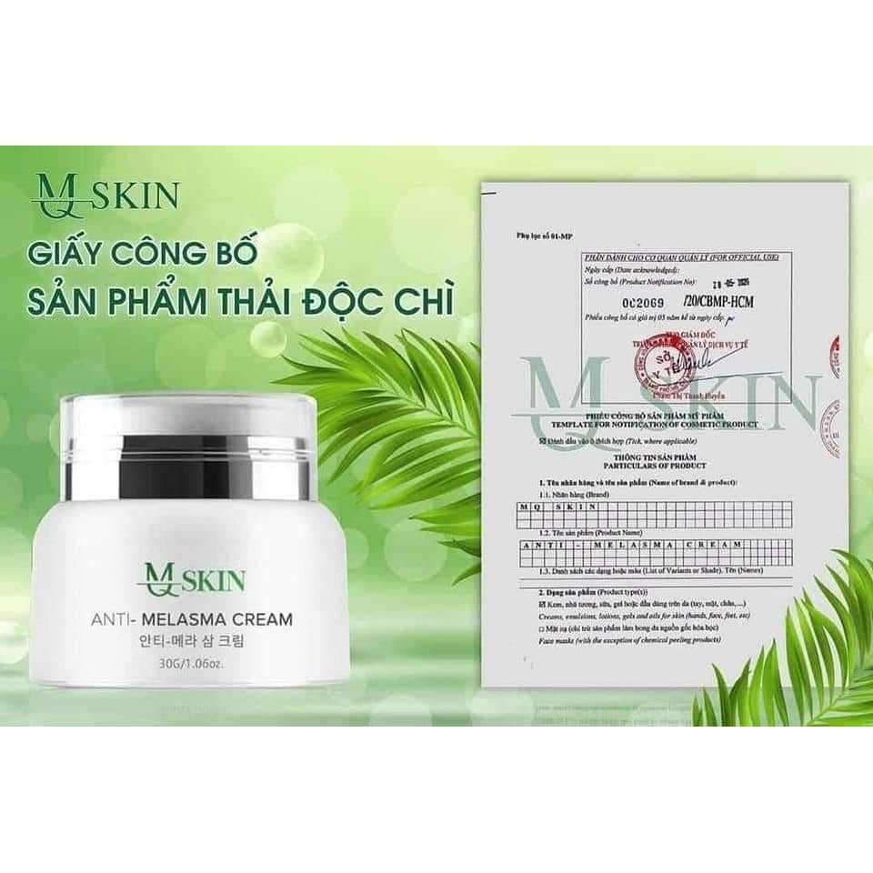 Kem ngừa nám thải chì nhân sâm MQ Skin - Kem ngừa nám MQSkin Anti-Melasma Cream