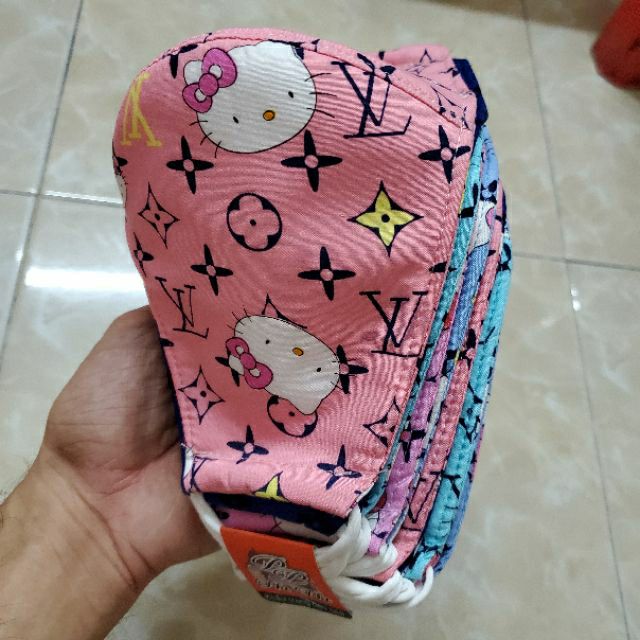 set 5 khẩu trang 2 lớp vải dày đẹp