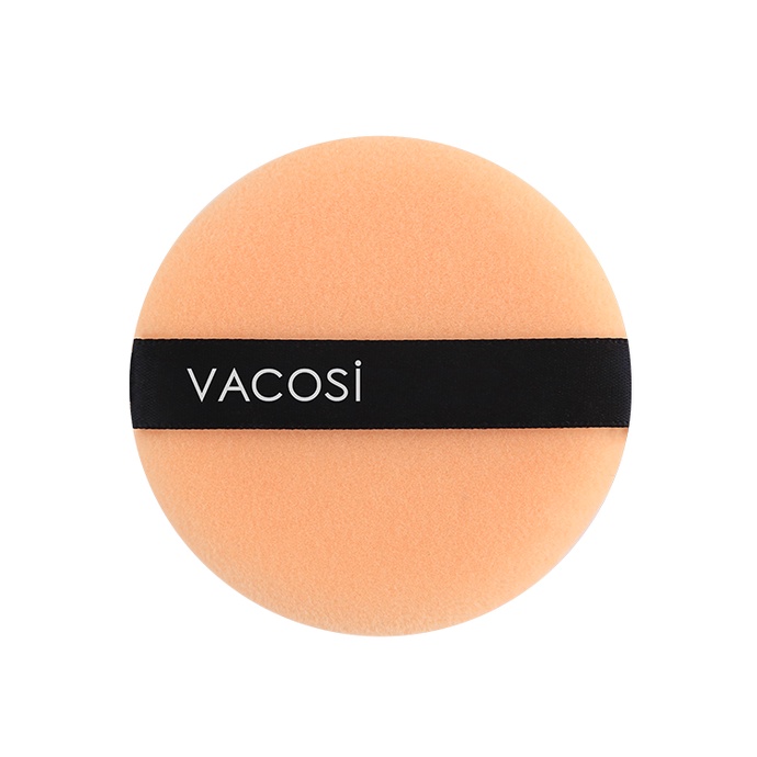 Bông phấn khô tròn Vacosi size nhỏ/ trung /lớn BP09| Mút dặm phấn khô Hàn Quốc - VACOSI SMALL /MEDIUM / LARGE ROUND PUFF