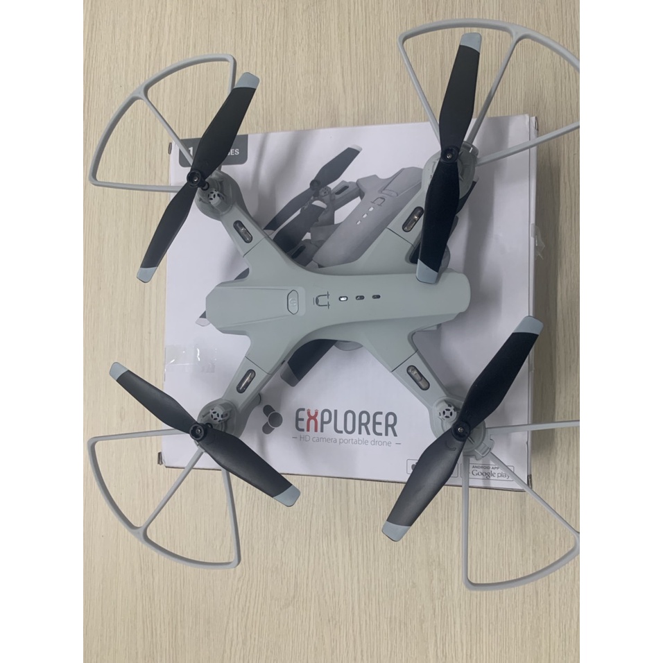 Flycam mini RC Explorer, máy bay điều khiển từ xa camera 4K/1080P/12Mpx, chịu va đập, giữ độ cao | BigBuy360 - bigbuy360.vn