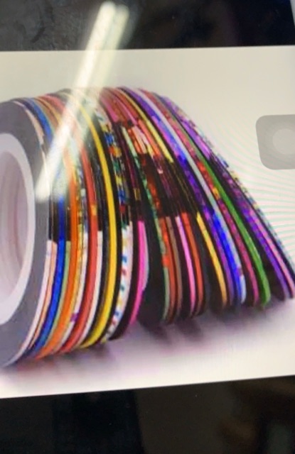 Set dây kim tuyến trang tri móng đủ các mầu khac nhau