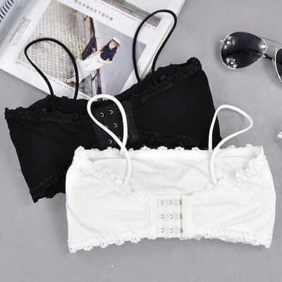 GIÁ HỦY DIỆT_ÁO BRA REN NỮ HAI DÂY CÓ ĐỆM NGỰC