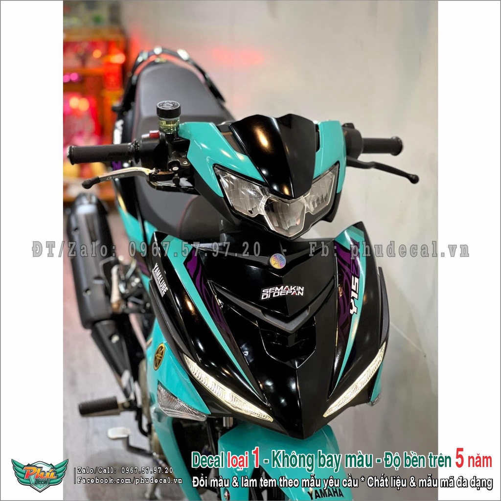 Tem rời Exciter 150 Xanh đen 2022 (4)