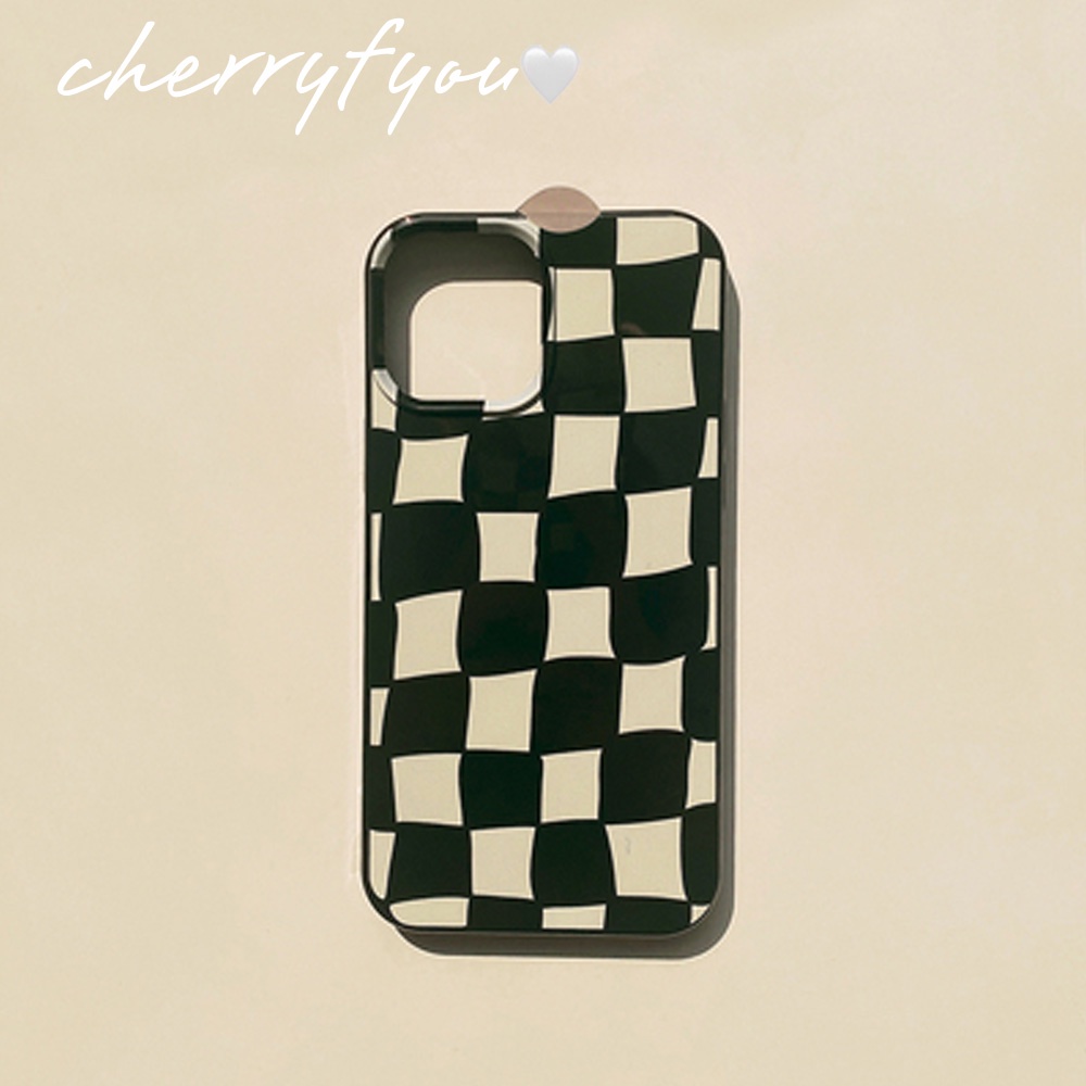 Ốp Điện Thoại TPU Mềm Chống Sốc Họa Tiết Sọc Caro Phong Cách Hàn Quốc Cho IPhone 13 12 11 Pro Max XS XR 8 7 Plus