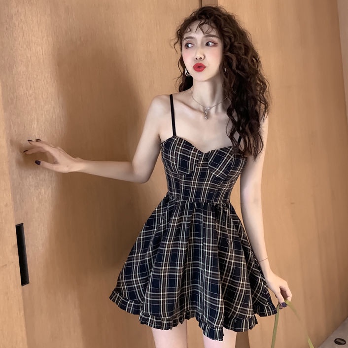 Đầm Hai Dây Mùa Hè Phong Cách Pháp Hàng Mới 2022 Cho Nữ