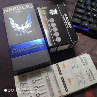 Bộ kim xăm + ngòi 9rl đi nét black bird