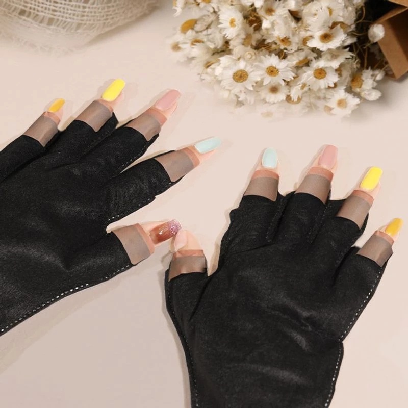 Găng Tay Không Dệt Chống Tia Uv Dùng 1 Lần Để Bảo Vệ Móng