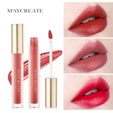 Son kem lì MAYCREATE Lip Gloss không khô môi và không bết dính