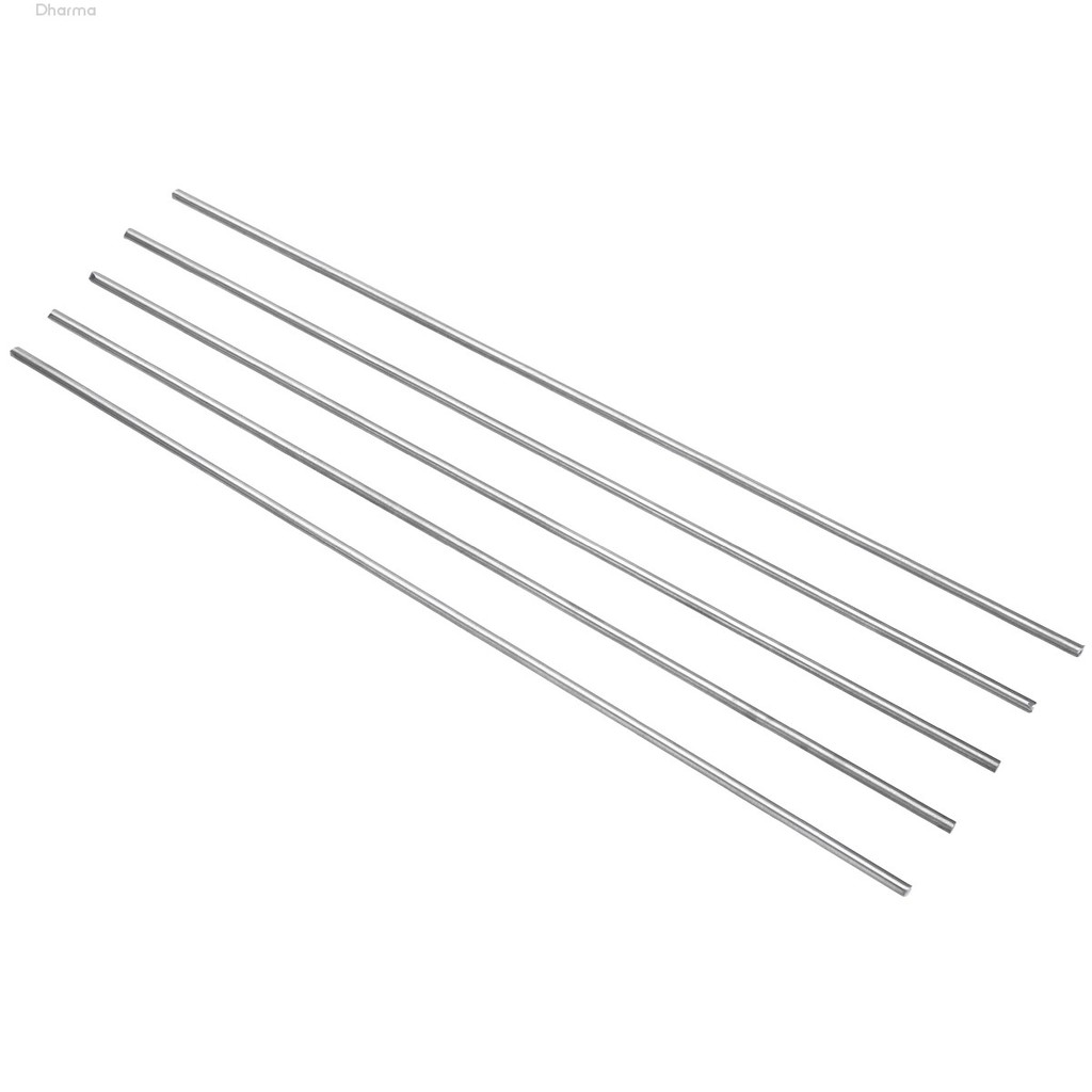 Set 5 Thanh Kim Loại Titan 5 GR5 Kích Thước 3mm * 25cm