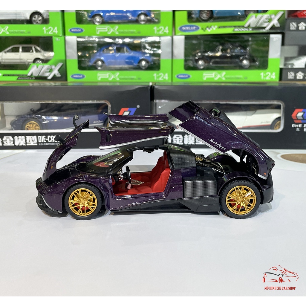 Mô hình xe kim loại Pagani Huayra Roadster tỉ lệ 1:24 hãng CHEZHI 3 màu