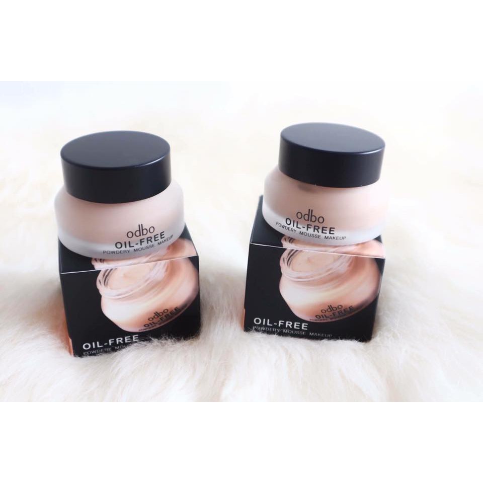 PHẤN TƯƠI ODBO OIL-FREE POWDERY MOUSSE MAKEUP (OD419) CHÍNH HÃNG