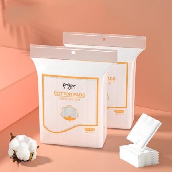 [Chính hãng] Bông Tẩy Trang FM Cotton Pads 222 Miếng 3 Lớp Hàng Nội Địa