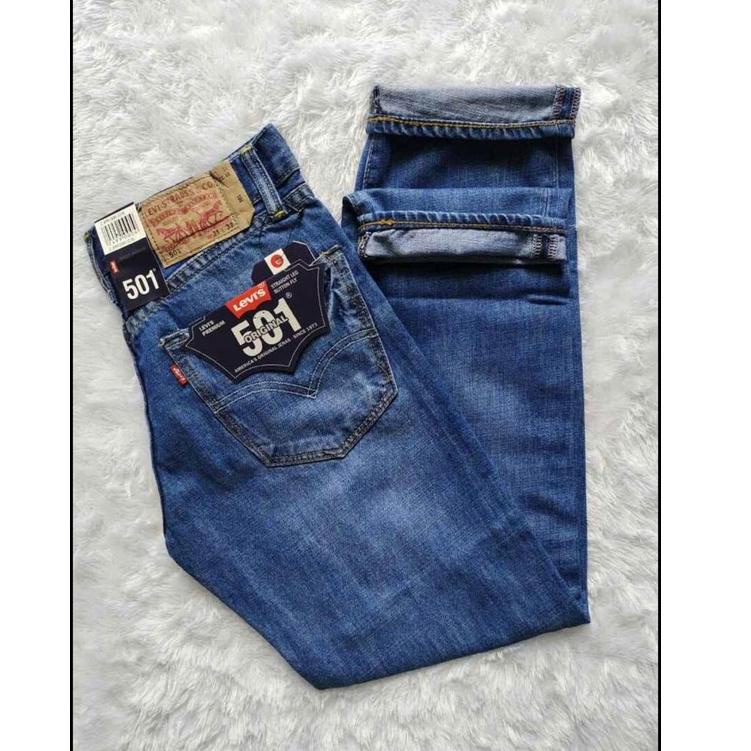 Quần jean dài ống đứng phong cách Nhật Bản Enjoy Levis 501 cho nam