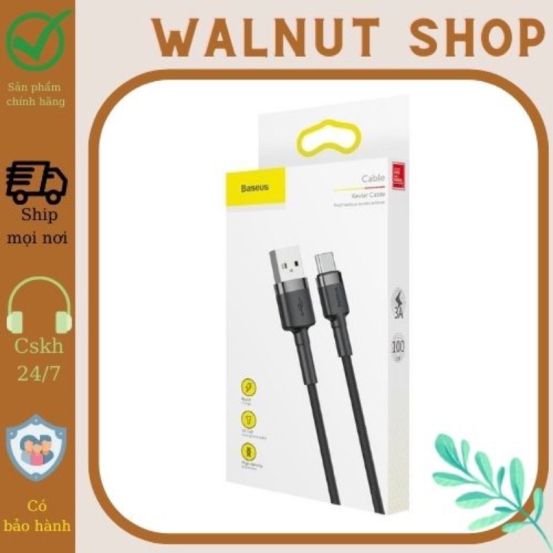 CÁP SẠC NHANH BỌC DÙ BS-CH CHÍNH HÃNG || HỖ TRỢ CHÂN SẠC LIGHNING/MICRO/TYPE-C